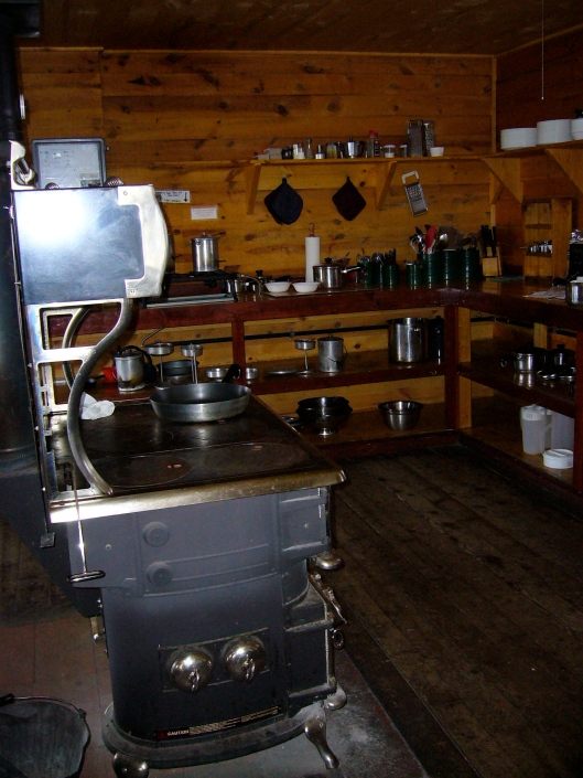 The Kitchen in Sangree's Hut, 10th Mountain Division Huts Association